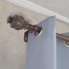 A&F Rod Dcor - Cambria 1" Faux Wood Curtain Rod 120-170 inch - Dark Walnut view 1
