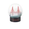 Hengulus Snow Globe: Golden Gate Bridge San Francisco Fog, Modern Style, Glass, Gray Or White view 2