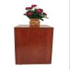 FixtureDisplays 11.5X11.5X36" AppleWood Cube Pedestal Display Glorifier Riser Stand 10045-11.5X11.5X16" view 2