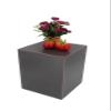 FixtureDisplays 11.5X11.5X36" Grey Wood Cube Pedestal Display Glorifier Riser Stand 10046-11.5X11.5X16" view 2