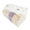 FixtureDisplays 24 X 12 X 12" Acrylic Bin Plaxiglass Organizer 4 Compartments Display Bin for Candy, Cereal, Chocolate Coffee Bean Assembly Video Provided 100826-NEW view 2