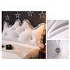 HHXXHeadboard Bedside Cushion Pads Cover,Bed Wedges Backrest Waist Pad Triangular Double Large Back Sofa Reading Pillow Daybed Pillow-White 90x80cm(35x31inch) view 2