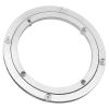 Aluminium Alloy Turntable Bearing, Heavy Duty Swivel Turntable Lazy Susan Rotating Bearing Turntable Round Dining Table Smooth Swivel Plate Hardware, 8" view 1