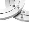 Aluminium Alloy Turntable Bearing, Heavy Duty Swivel Turntable Lazy Susan Rotating Bearing Turntable Round Dining Table Smooth Swivel Plate Hardware, 8" view 2
