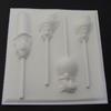 Cat Hat Thing 1 2 Goldfish Hard Candy Lollipop Mold view 1