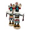 7 Inch Authentic Chasing Star Figure, Genuine Navajo Native American Tribe Handmade in New Mexico, Artist Signed, Natural Materials, Southwestern Collectible Figurine view 2