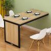 Wall Desk Wall Mounted Folding Table, Space Saver Fold Out Kitchen Dining Desk, Computer Table, Invisible Wall Table, Home Office Workbench Bar Desk view 1
