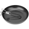 Qioni Cooking Frying Pan Portable Cooking Pan, Camping Picnic Hiking Utensils Non-Stick Pan, Utensils for Outdoor Cooking Supplies for Picnic view 4
