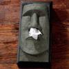 DFGJ Tissue Box Holders Easter Island Statues Face Napkin Holder Vintage Tissue Dispenser for Home Office Car view 2