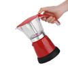 Aluminum Alloy Electric Coffee Pot, Electric Moka Pot, for Home for Office Making Coffee(red) view 2