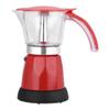 Aluminum Alloy Electric Coffee Pot, Electric Moka Pot, for Home for Office Making Coffee(red) view 4