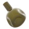 Accent Plus Hunter Green Abstract Vase 5.25x6x6 view 1