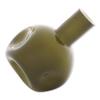 Accent Plus Hunter Green Abstract Vase 5.25x6x6 view 2