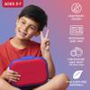 Bentgo Chill Kids Leak-Proof Lunch Box - 4-Compartment Bento Box with Built-In Ice Pack, 3.3 Cup Capacity, PFAS & BPA-Free, Microwave & Dishwasher Safe, Ideal Size for Ages 3 to 7 (Red/Royal) view 3