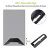 Bamboo Paper Towel Dispenser, Paper Towel Holder for Kitchen Bathroom Toilet of Home and Commercial, Wall Mount or Countertop for Multifold, C Fold, Z fold, Trifold Hand Towels (Black) view 3