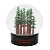 Redwoods California Fog Snow Globe Hand Painted view 1