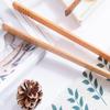 Wooden Kitchen Cooking Tongs Food Tongs Barbecue Grill Tongs(Green) view 2