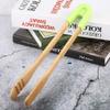 Wooden Kitchen Cooking Tongs Food Tongs Barbecue Grill Tongs(Green) view 4