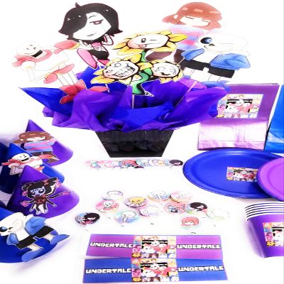 Undertales Party Package Purple and Blue