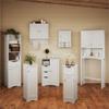 RiverRidge Ashland Slim Linen Cabinet - White - Narrow Cabinet for Bathroom Slim Storage with 2 Adjustable Shelves for Small Spaces view 4