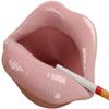 Chiconon Lip Candy Bowl Windproof Ceramic Pen Holder for Patio Outdoor Indoor Home Decoration view 1