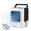 Filttinoy Portable Small Water-Cooled Air Conditioner, with Adjustable Windshield, USB Rechargeable Wearable Mini Water Cooling Air Conditioner Fan for Home Office Outdoor (White) view 3