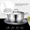 Heat Diffuser,Stainless Steel Induction Diffuser Plate with Foldable Handle for Electric Gas Stove Glass Induction Cooktop Heat Diffuser Cooking Induction Adapter Hob Plate view 3