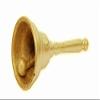 DMI Brass Pooja Ghanta Or Bell - 5.9" Height Gold view 2