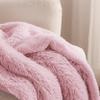 Bedsure GentleSoft Fluffy Pink Throw Blanket, Pink Decor Cozy Gifts for Teenage Girls, Soft Fuzzy Plush Thick Warm Furry Sherpa Fleece Faux Fur Throw Blanket for Couch, Cute Stuff for Women, 50x60 view 3