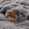 Bedsure GentleSoft Fluffy Grey King Size Blanket for Bed, Thick Soft Sherpa Faux Fur Fleece Bedding Fuzzy Plush Winter Warm Heavy Big Large King Blanket, Cozy Grey Gifts for Men Women, 108x90 view 4