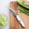 Cangshan Thomas Keller Signature Collection Swedish Powder Steel Forged, 2.75-Inch Peeling Knife, White view 4