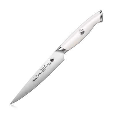 Cangshan Thomas Keller Signature Collection Swedish Powder Steel Forged, 5-Inch Utility Knife, White