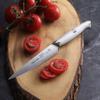 Cangshan Thomas Keller Signature Collection Swedish Powder Steel Forged, 5-Inch Utility Knife, White view 4