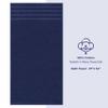 American Soft Linen Luxury 4 Piece Bath Towel Set, 600 GSM 100% Cotton Turkish Bath Towels for Bathroom, 27x54 in Extra Large Bathroom Shower Towels, Navy Blue view 4