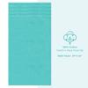 American Soft Linen Luxury 4 Piece Bath Towel Set, 600 GSM 100% Cotton Turkish Bath Towels for Bathroom, 27x54 in Large Bathroom Shower Towels, Turquoise Blue view 4