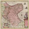 Capitanata Italy 1665 Historical Map Print - Atlas Maior Blaviana - 57in x 44in view 1