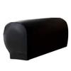 wistaria251 2Pcs Stretchy Armrest Covers, PU Leather Arm Caps Sofa Armrest Protectors, Waterproof Home Comfortable Elastic Waterproof Couch Arm Chair Slipcovers view 3