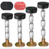 4Pcs Bed Frame Anti-Shake Tool, Threaded Adjustable Headboard Stoppers, Prevent loosening Fixer Bed Frame, Bedside Telescopic Support Headboard Stabilizer for Room Wall,Beds Cabinets,Table 28mm-106mm view 1