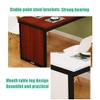 JJPSQHRV Wall Mounted Folding Dining Table Fold Up Convertible Desk MDF Multi-Function Wall Table Computer Desk for Office, Bedroom, Kitchen view 4
