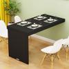 JJPSQHRV Folding Dining Table Wall-Mounted Fold Up Wall Table for Small Spaces MDF Multi-Function Home Office Desk Modern Simplicity Computer Desk Space Saving view 1