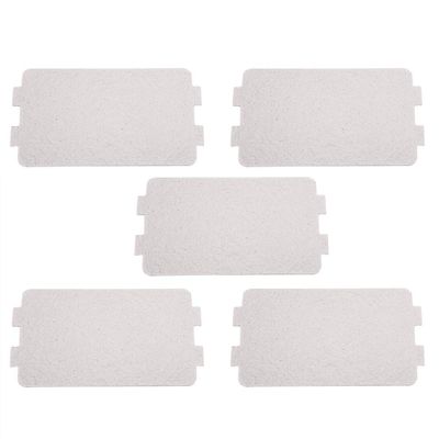 Microwave Waveguide Covers 5PCS Replacement Mica Plate Sheets for Oven Repair Suitable for Most Brands High Heat Resistance Insulation for Microwave Oven Accessory Use in Home Appliances