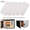 Microwave Waveguide Covers 5PCS Replacement Mica Plate Sheets for Oven Repair Suitable for Most Brands High Heat Resistance Insulation for Microwave Oven Accessory Use in Home Appliances view 3