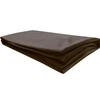 VERCART Reading Pillow Case Large Soft Back Support Headboard Throw Wedge Pillow Cover (Cover Only) Coffee California King view 2