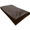 VERCART Reading Pillow Case Large Soft Back Support Headboard Throw Wedge Pillow Cover (Cover Only) Coffee California King view 3