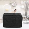 Cooker Cover Protector, Quality Polyester Pongee Electrical Appliances Dust Cover Durable Electrical Appliances Dust Cover(black, 40.6 * 23 * 25.4cm) view 3