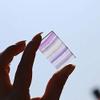 MOKA 1pc 50-65mm Natural Rainbow Fluorite Polished Stone Rectangle Crystal for Healing view 2