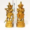 athizay Radha Krishna Idol for Gifts | Home | Temple Brass Metal Statue Religious God Idol 20 cm Tall view 2