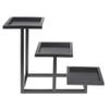 HUBERT 3-Tiered Bowl Stand - 6"L x 16"W x 11"H view 1