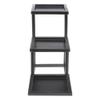 HUBERT 3-Tiered Bowl Stand - 6"L x 16"W x 11"H view 4