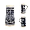 0.7 Liter | OktoberfestHaus Deutschland German Adler (Eagle) Beer Stein Tankard Cobalt Blue Engraved Cities of German Jarra de Cerveza, Jarra Stein, Jarras Para Beber Cerveza view 4